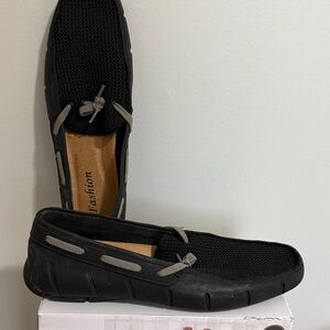 Fashion Nova Black and Gray Men's Loafers